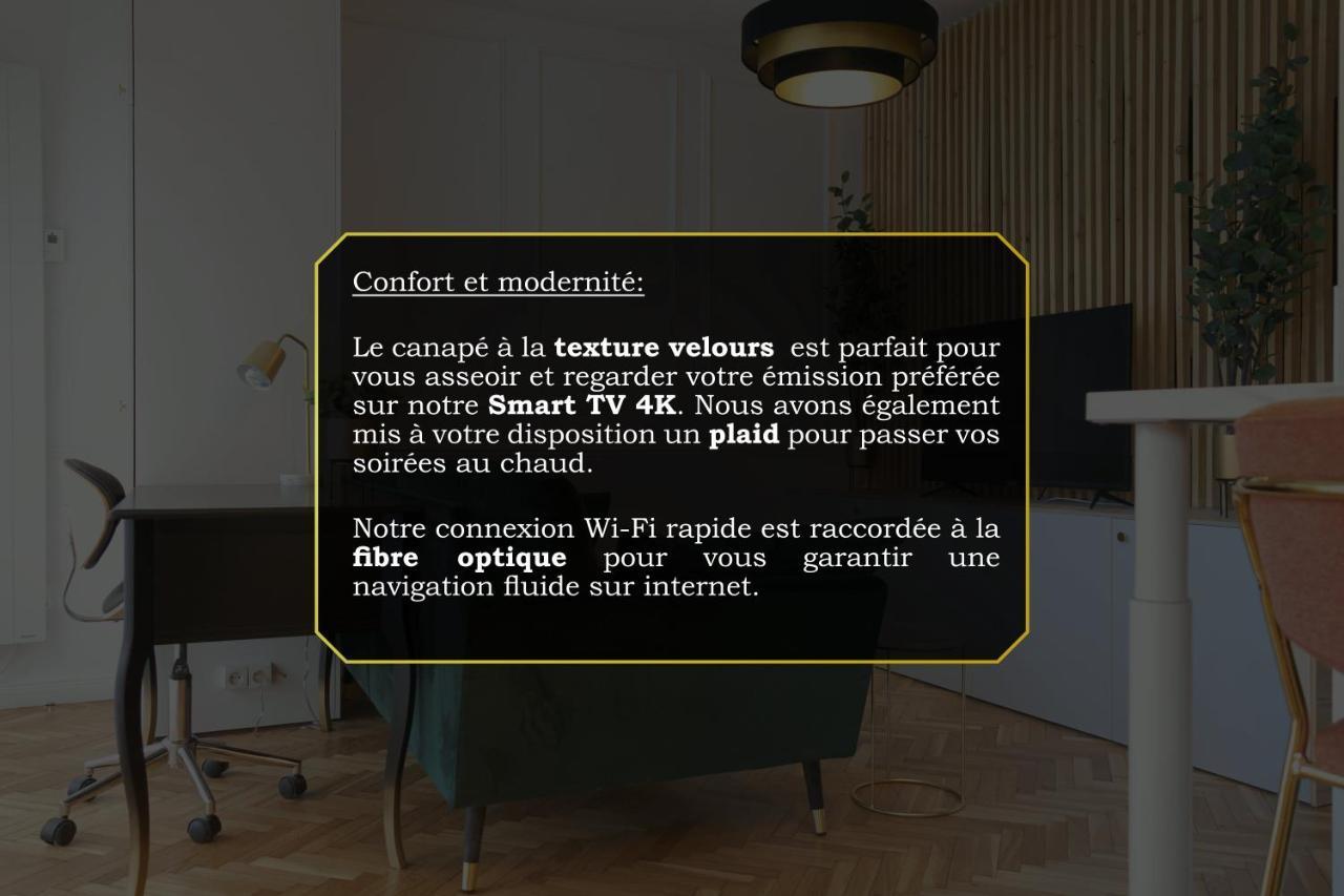 The Green Home - Quiet And Fully Equipped High-End Studio With Parking Courcouronnes Extérieur photo
